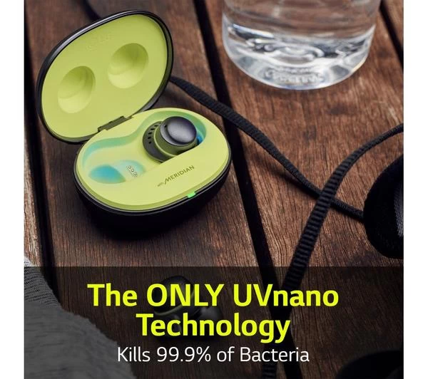 LG TONE Free UTF8 Wireless Bluetooth Noise-Cancelling Sports Earbuds - Black 10 LG TONE Free UTF8 Wireless Bluetooth Noise-Cancelling Sports Earbuds - Black - Image 8