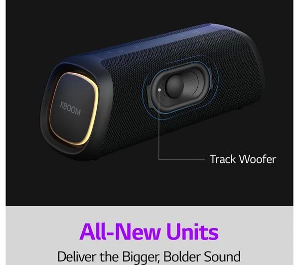 LG XBOOM Go XG5Q Portable Bluetooth Speaker - Black 10 LG XBOOM Go XG5Q Portable Bluetooth Speaker - Black - Image 8