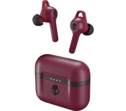 SKULLCANDY Indy Evo Wireless Bluetooth Earphones - Deep Red -Audio Bliss Boutique 10244279 002