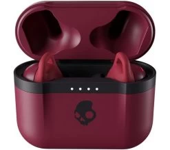 SKULLCANDY Indy Evo Wireless Bluetooth Earphones - Deep Red -Audio Bliss Boutique 10244279 003