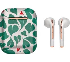 VQ Wren Wireless Bluetooth Earbuds - Cath Kidston Marble Hearts Green