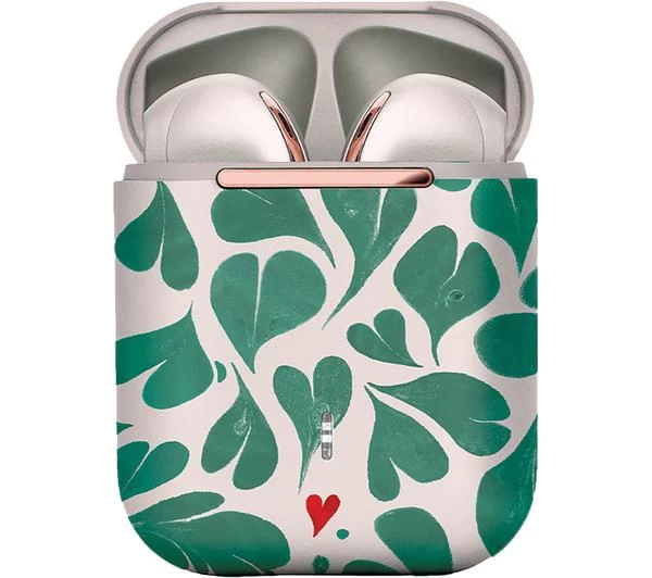 VQ Wren Wireless Bluetooth Earbuds - Cath Kidston Marble Hearts Green 7 VQ Wren Wireless Bluetooth Earbuds - Cath Kidston Marble Hearts Green - Image 5