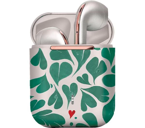 VQ Wren Wireless Bluetooth Earbuds - Cath Kidston Marble Hearts Green 9 VQ Wren Wireless Bluetooth Earbuds - Cath Kidston Marble Hearts Green - Image 7