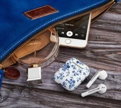 VQ Wren Wireless Bluetooth Earbuds - Laura Ashley China Rose 14 VQ Wren Wireless Bluetooth Earbuds - Laura Ashley China Rose -Audio Bliss Boutique 10247650 003