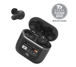 JBL Tour Pro 2 Wireless Bluetooth Noise-Cancelling Earbuds - Black -Audio Bliss Boutique 10250028 001