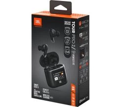 JBL Tour Pro 2 Wireless Bluetooth Noise-Cancelling Earbuds - Black -Audio Bliss Boutique 10250028 010
