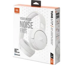 JBL Tune 670NC Wireless Bluetooth Noise-Cancelling Headphones - White 24 JBL Tune 670NC Wireless Bluetooth Noise-Cancelling Headphones - White -Audio Bliss Boutique 10250051 010