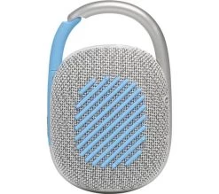 JBL Clip 4 Eco Portable Bluetooth Speaker - White -Audio Bliss Boutique 10250054 004