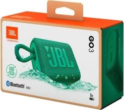 JBL Go 3 Eco Portable Bluetooth Speaker - Green -Audio Bliss Boutique 10250056 006