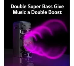 LG XBOOM RNC5 Bluetooth Megasound Party Speaker - Black -Audio Bliss Boutique 10250504 007