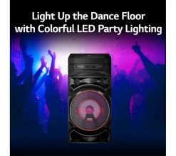 LG XBOOM RNC5 Bluetooth Megasound Party Speaker - Black -Audio Bliss Boutique 10250504 008