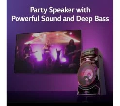 LG XBOOM RNC5 Bluetooth Megasound Party Speaker - Black -Audio Bliss Boutique 10250504 010