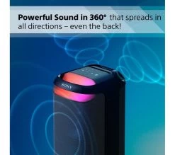SONY XV800 Bluetooth Megasound Party Speaker - Black -Audio Bliss Boutique 10250512 002