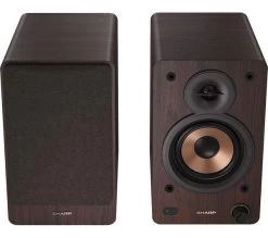 SHARP CP-SS30 Bluetooth Speaker - Brown -Audio Bliss Boutique 10250891 003