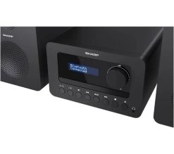 SHARP XL-B520D Micro Bluetooth Hi-Fi System - Black -Audio Bliss Boutique 10250897 005