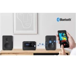 SHARP XL-B520D Micro Bluetooth Hi-Fi System - Black -Audio Bliss Boutique 10250897 009