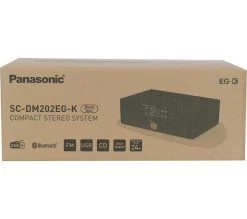 PANASONIC SC-DM202 Bluetooth All-in-One Stereo System - Black -Audio Bliss Boutique 10252795 002