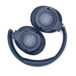 JBL Tune 710BT Wireless Over-Ear Headphones -Audio Bliss Boutique 6.JBL TUNE 710BT ProductImage Folded2 Blue
