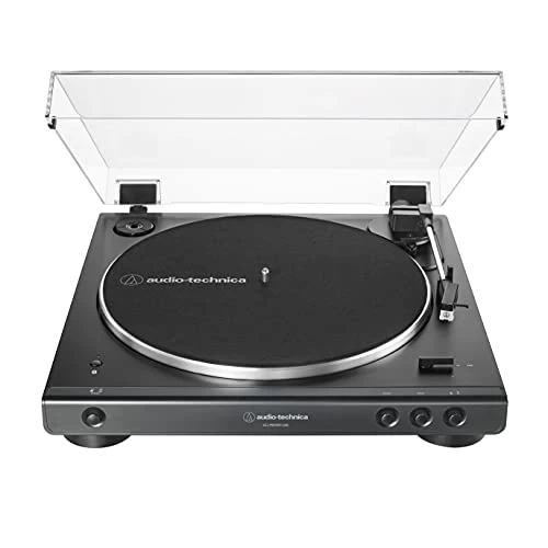 Audio-Technica AT-LP60XBT-USB-BK Fully Automatic Belt-Drive Stereo Turntable With Bluetooth And USB 3 Audio-Technica AT-LP60XBT-USB-BK Fully Automatic Belt-Drive Stereo Turntable With Bluetooth And USB