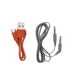 JBL JR 460NC Wireless Over-Ear Noise Cancelling Kids Headphones (White) -Audio Bliss Boutique 8.JBL JR460NC Product 20Image Accessories White