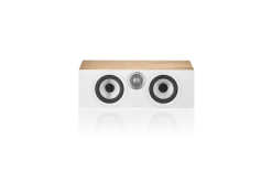 Bowers & Wilkins HTM6 S3 Center Channel Speaker -Audio Bliss Boutique B W HTM6S3OakFrontGrilleOff