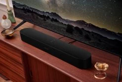 Sonos Beam 2 Smart Soundbar With Voice Control 34 Sonos Beam 2 Smart Soundbar With Voice Control -Audio Bliss Boutique Beam Sonos Evergreen 1 Lifestyle Game Day HR JPG Q4FY21 MST MST JPGDIGITAL fid153498