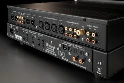 McIntosh C49 2-Channel Solid State Stereo Preamplifier -Audio Bliss Boutique C49 Back background