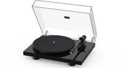 Pro-Ject Debut Carbon EVO Turntable With Sumiko Rainier Cartridge 31 Pro-Ject Debut Carbon EVO Turntable With Sumiko Rainier Cartridge -Audio Bliss Boutique Debut Carbon Evo Gloss Black Dustcover