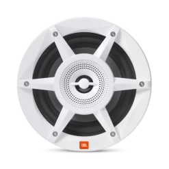 JBL Stadium Marine Series 6.5" Premium 2 Way RGB Lighting - Each (White) -Audio Bliss Boutique JBL Marine MW6520 Front White Red 004 x1 1605x1605px