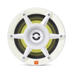 JBL Stadium Marine Series 6.5" Premium 2 Way RGB Lighting - Each (White) -Audio Bliss Boutique JBL Marine MW6520 Front White Red 004 x2 yel 1605x1605px2