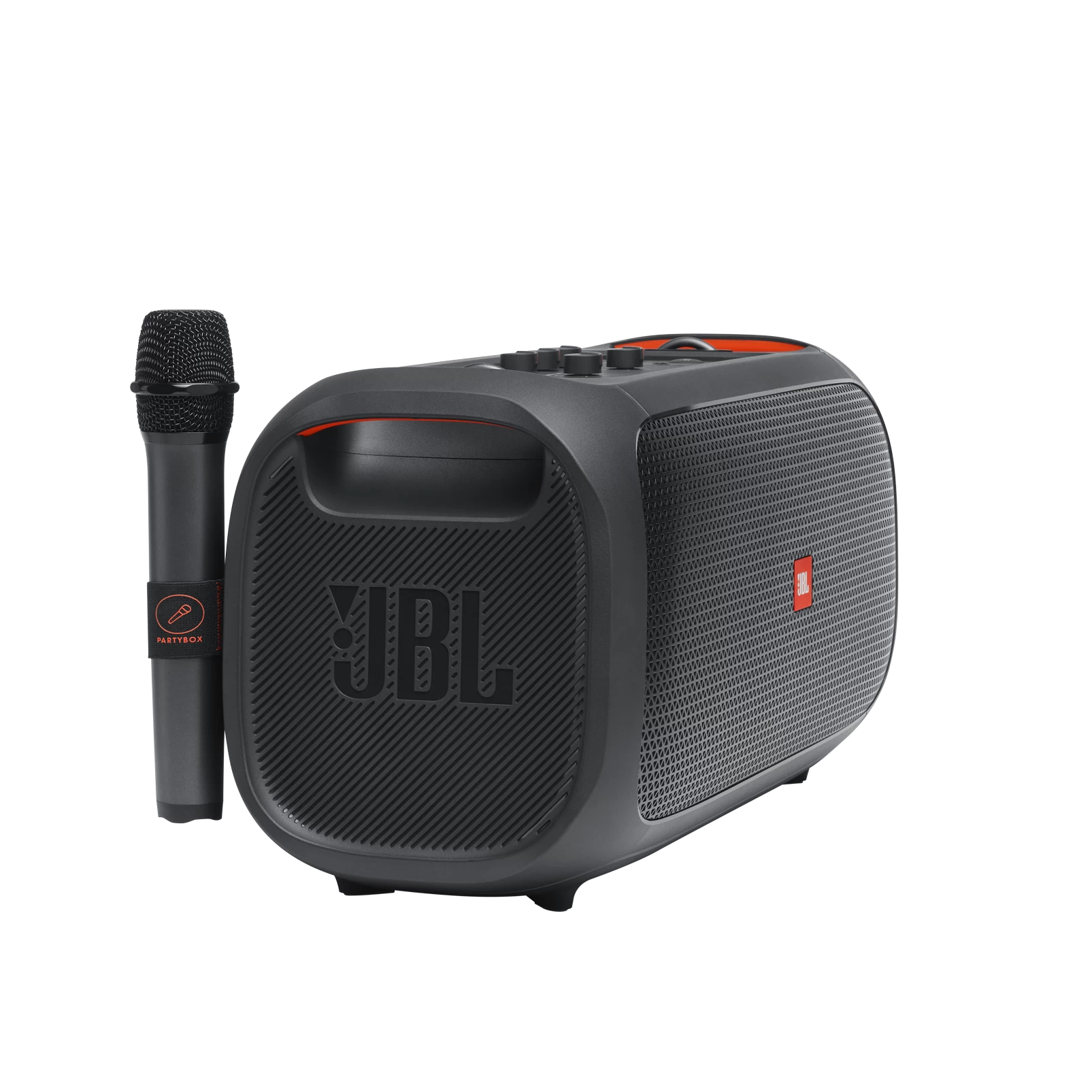 JBL PartyBox On-The-Go Portable Party Speaker With Built-in Lights And Wireless Mic 6 JBL PartyBox On-The-Go Portable Party Speaker With Built-in Lights And Wireless Mic - Image 4
