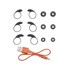 JBL Reflect Mini NC Waterproof True Wireless Noise Cancelling Sport Earbuds 19 JBL Reflect Mini NC Waterproof True Wireless Noise Cancelling Sport Earbuds -Audio Bliss Boutique JBL REFLECT MINI Product 20Image Accessories Black