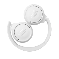 JBL Tune 510BT Wireless On-ear Headphones 35 JBL Tune 510BT Wireless On-ear Headphones -Audio Bliss Boutique JBL TUNE 510BT ProductImage Folded2 White