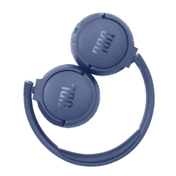 JBL Tune 660NC On-Ear Headphones -Audio Bliss Boutique JBL TUNE 660NC ProductImage Folded2 Blue