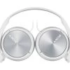 SONY MDR-ZX310APW.CE7 Headphones - White -Audio Bliss Boutique M10160376 white