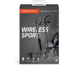 PLANTRONICS BackBeat FIT 350 Wireless Bluetooth Headphones - Black -Audio Bliss Boutique M10189026 black 002