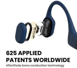 AFTERSHOKZ Aeropex Wireless Bluetooth Headphones - Blue -Audio Bliss Boutique M10197893 blue 013