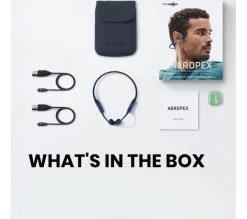 AFTERSHOKZ Aeropex Wireless Bluetooth Headphones - Blue -Audio Bliss Boutique M10197893 blue 015