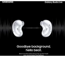 SAMSUNG Galaxy Buds Live - Mystic White 12 SAMSUNG Galaxy Buds Live - Mystic White -Audio Bliss Boutique M10212618 white 003