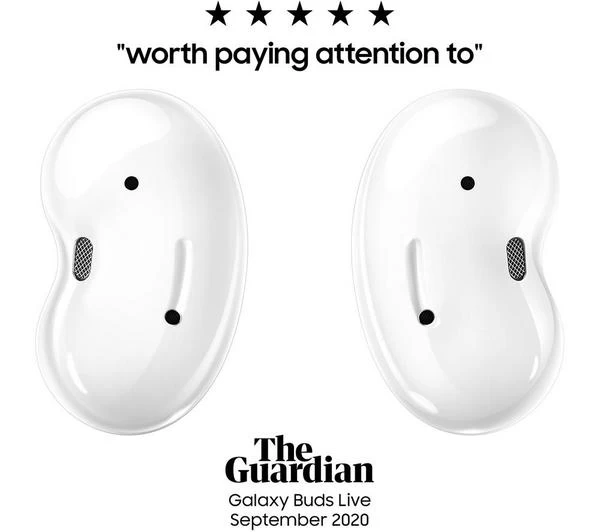 SAMSUNG Galaxy Buds Live - Mystic White 8 SAMSUNG Galaxy Buds Live - Mystic White - Image 6