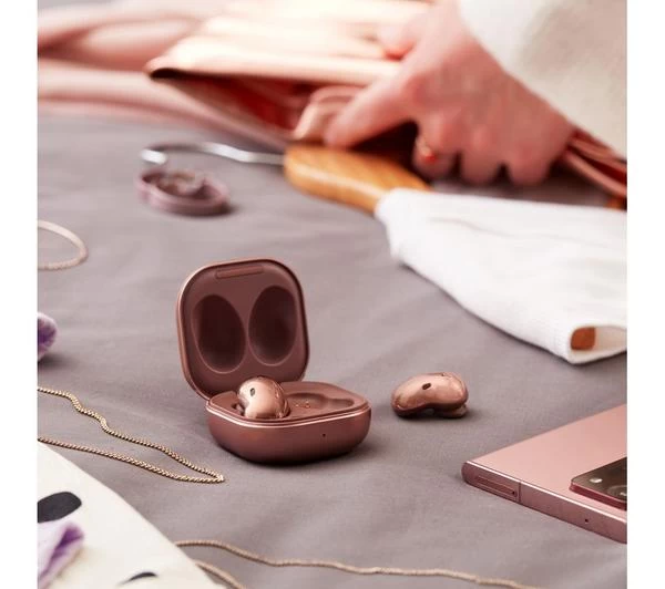 SAMSUNG Galaxy Buds Live - Mystic White 9 SAMSUNG Galaxy Buds Live - Mystic White - Image 7