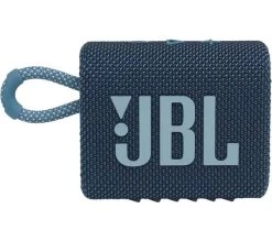JBL GO3 Portable Bluetooth Speaker - Blue