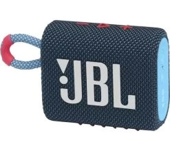 JBL GO3 Portable Bluetooth Speaker - Blue & Pink -Audio Bliss Boutique M10217081 orange 003