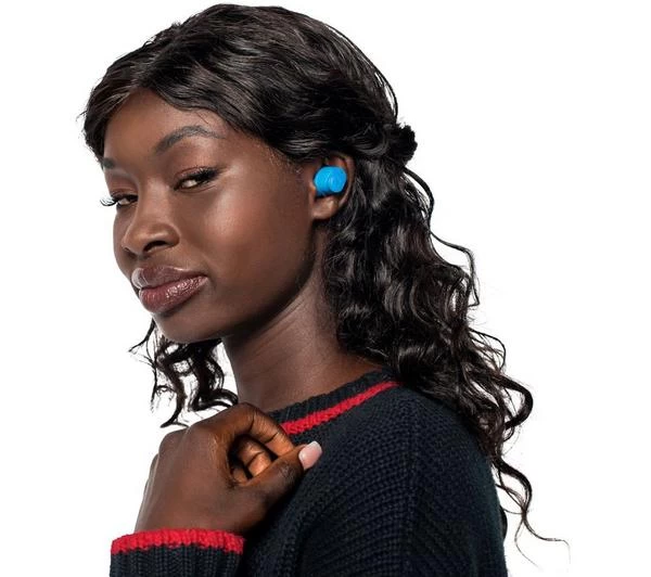 SKULLCANDY Jib True Wireless Bluetooth Earphones - Blue 9 SKULLCANDY Jib True Wireless Bluetooth Earphones - Blue - Image 7