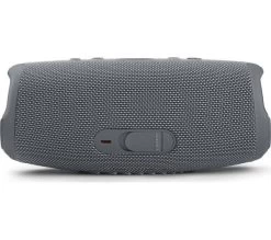 JBL Charge 5 Portable Bluetooth Speaker - Grey 24 JBL Charge 5 Portable Bluetooth Speaker - Grey -Audio Bliss Boutique M10221764 silver grey 005