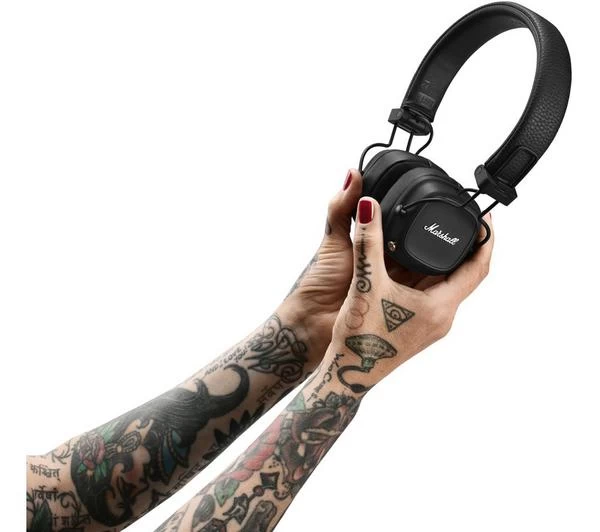 MARSHALL Major IV Wireless Bluetooth Headphones - Black 6 MARSHALL Major IV Wireless Bluetooth Headphones - Black - Image 4