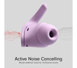 BEATS Fit Pro Wireless Bluetooth Noise-Cancelling Sports Earbuds - Stone Purple -Audio Bliss Boutique M10234257 purple 002