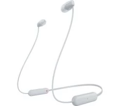 SONY WI-C100 Wireless Bluetooth Earphones - White