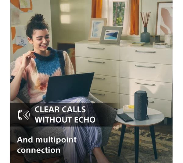 SONY SRS-XE200 Portable Bluetooth Speaker - Grey 7 SONY SRS-XE200 Portable Bluetooth Speaker - Grey - Image 5