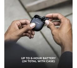 BOSE QuietComfort II Wireless Bluetooth Noise-Cancelling Earbuds - Triple Black -Audio Bliss Boutique M10242854 black 008